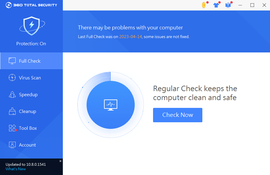 360 Total Security (screenshot, photo)