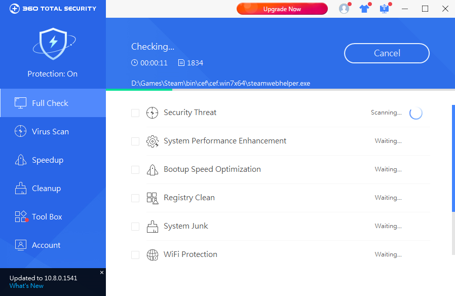 360 Total Security (screenshot, photo)
