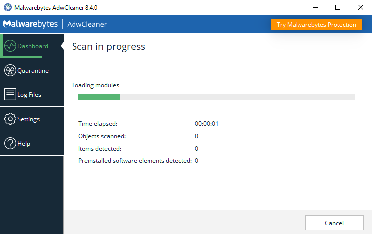 AdwCleaner (screenshot, photo)