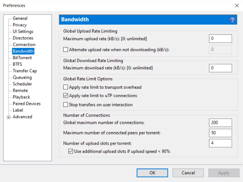 BitTorrent (screenshot, photo)