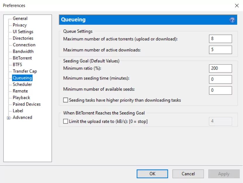 BitTorrent (screenshot, photo)