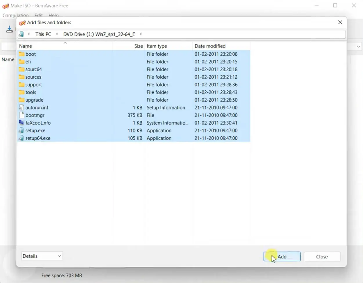 BurnAware Free (screenshot, photo)