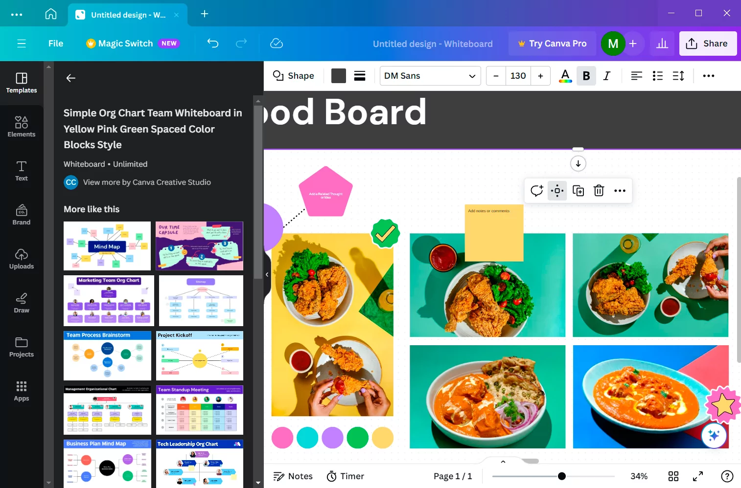 Canva (screenshot, photo)