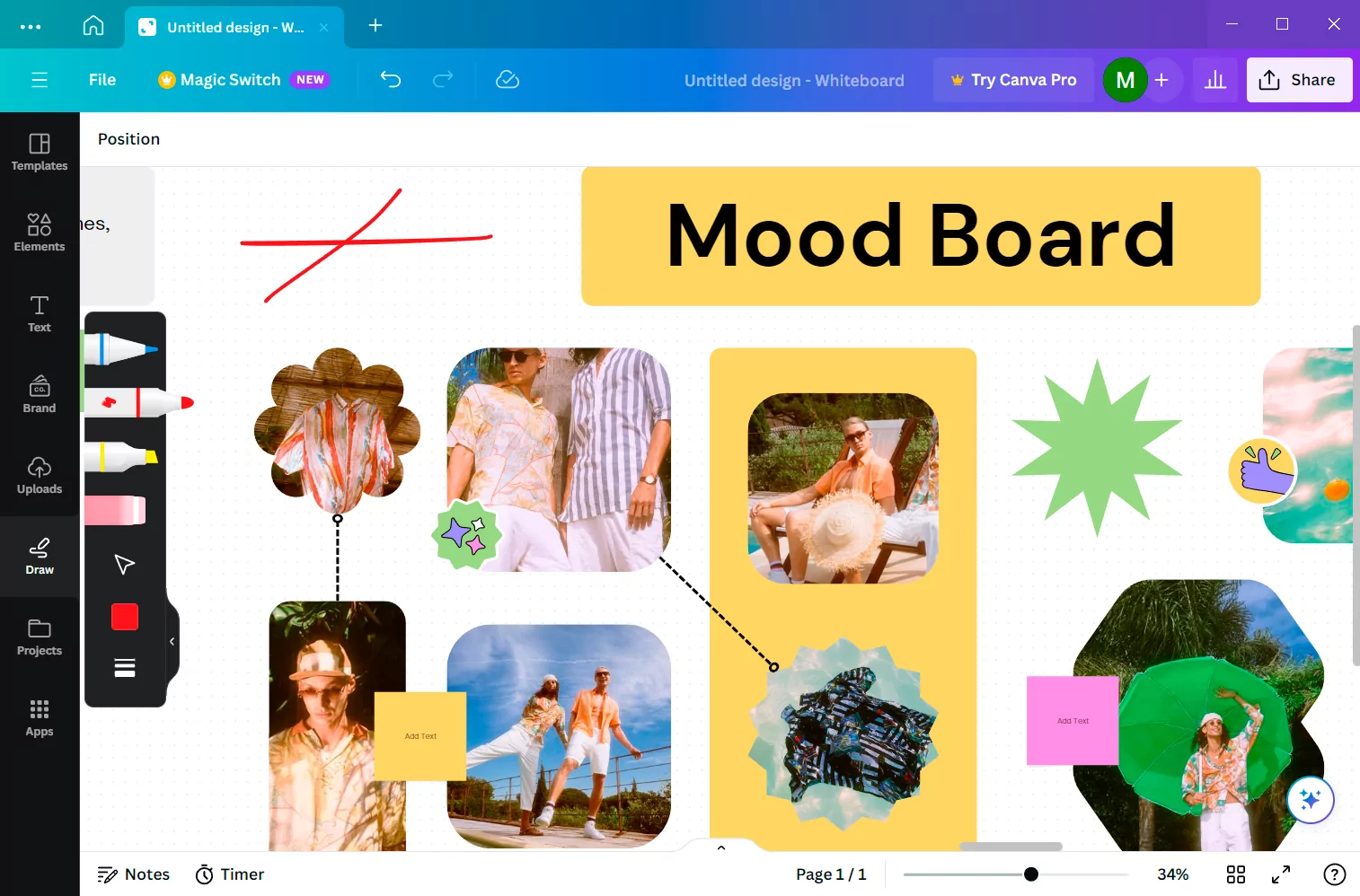Canva (screenshot, photo)