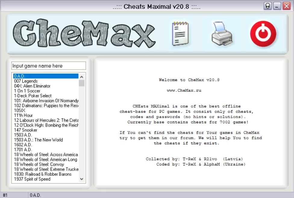 Chemax (screenshot, photo)