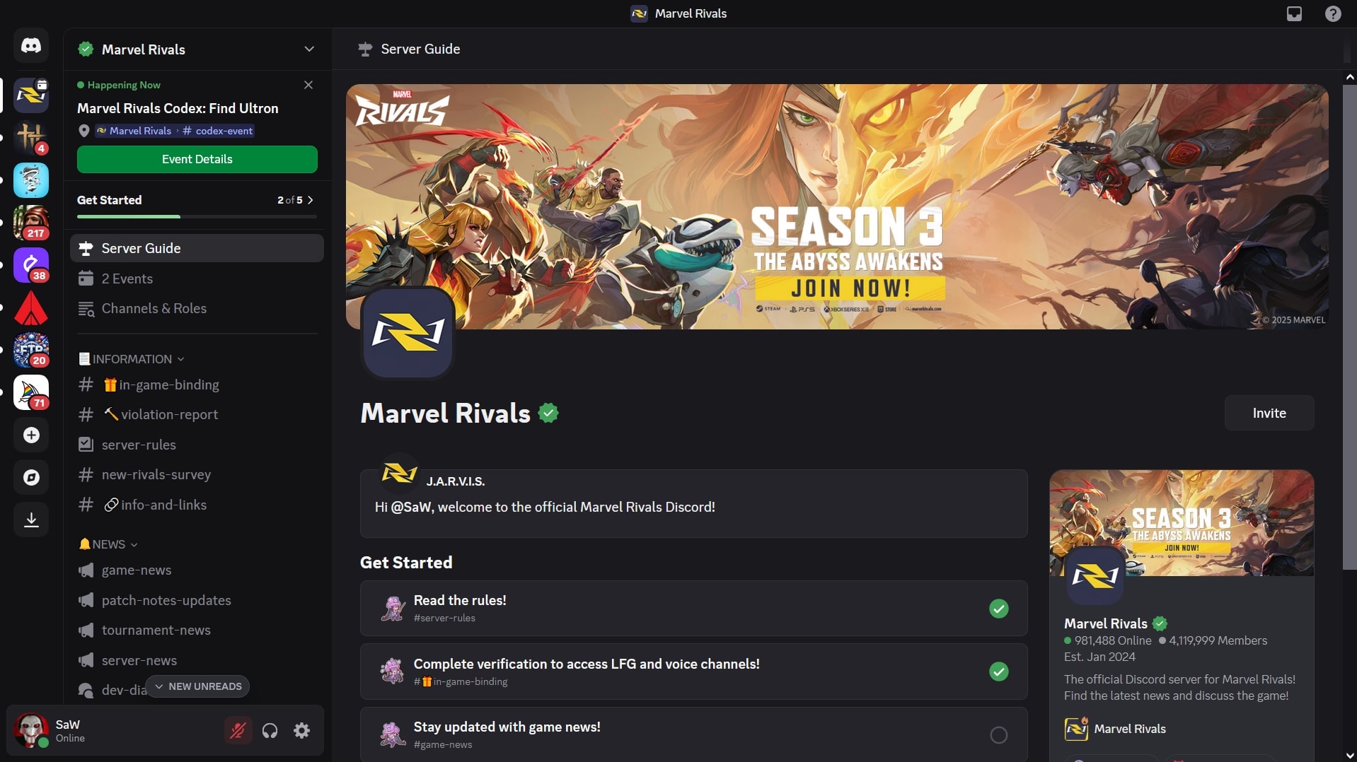 Discord (screenshot, photo)