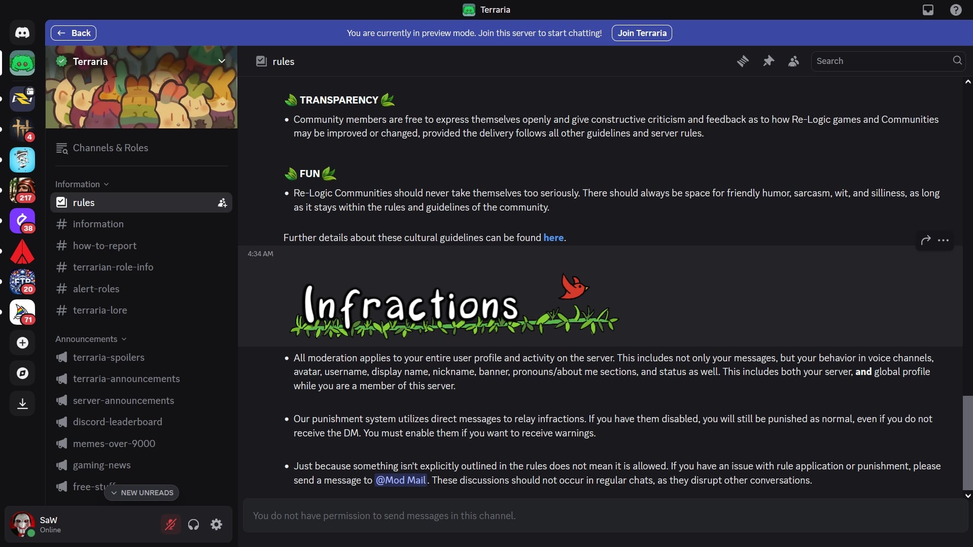 Discord (screenshot, photo)