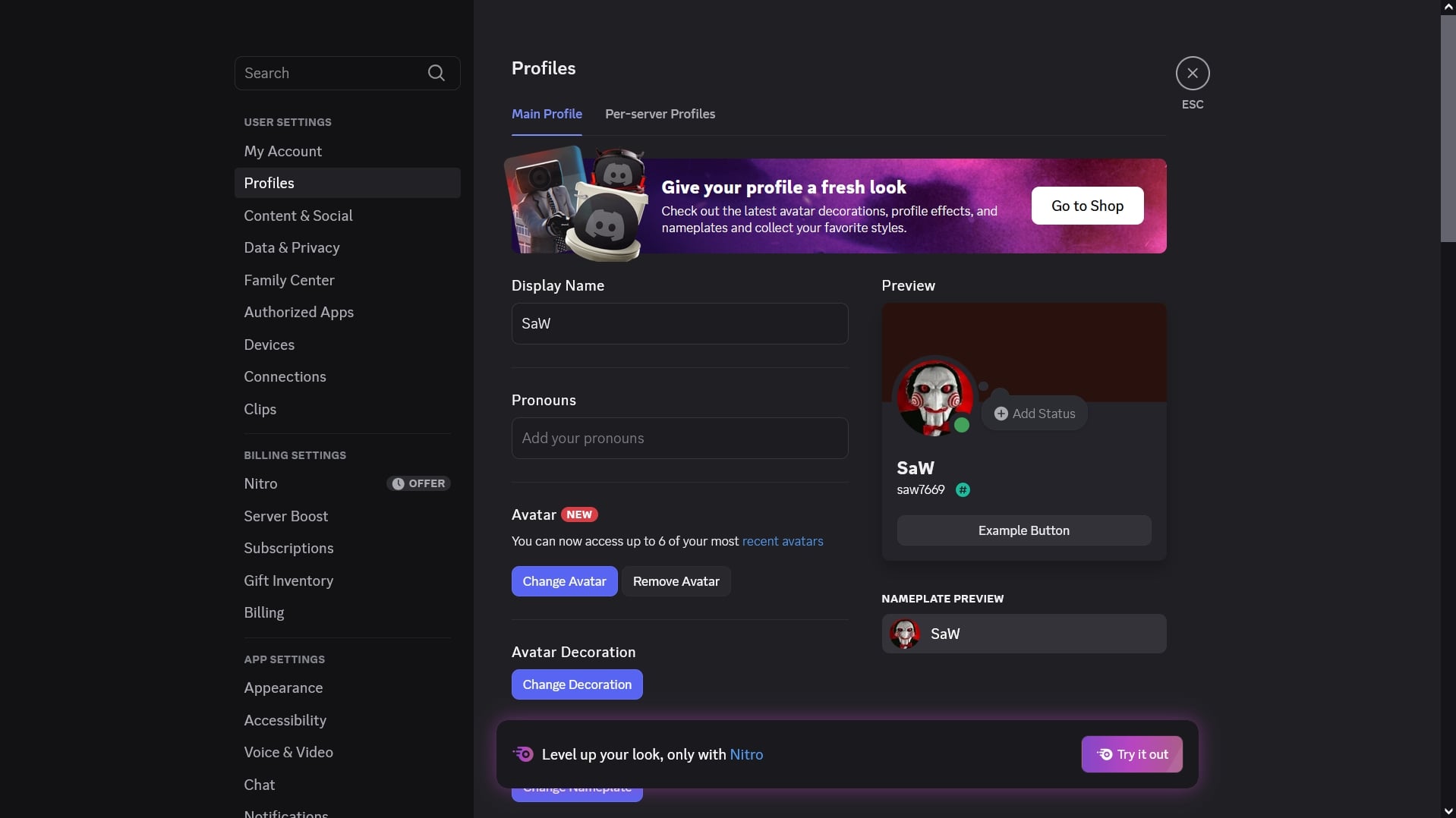 Discord (screenshot, photo)