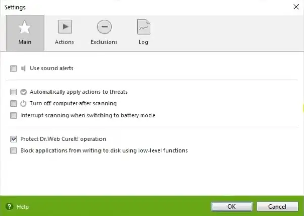 Dr.Web Cureit! (screenshot, photo)