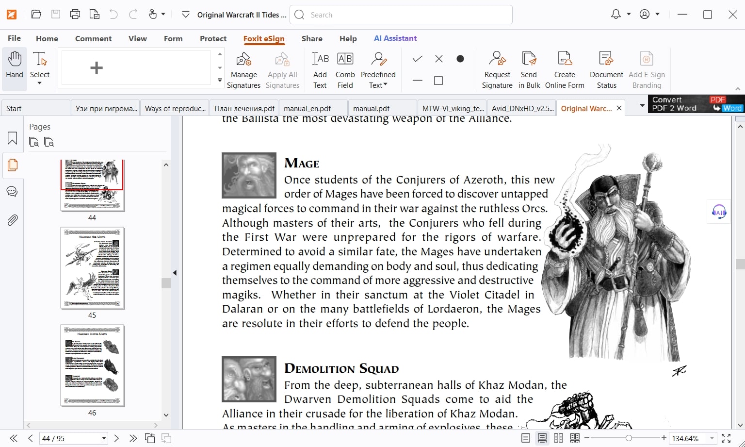 Foxit PDF Reader (screenshot, photo)