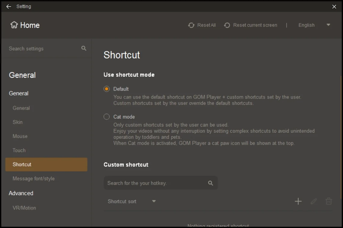 GOM Player (screenshot, photo)