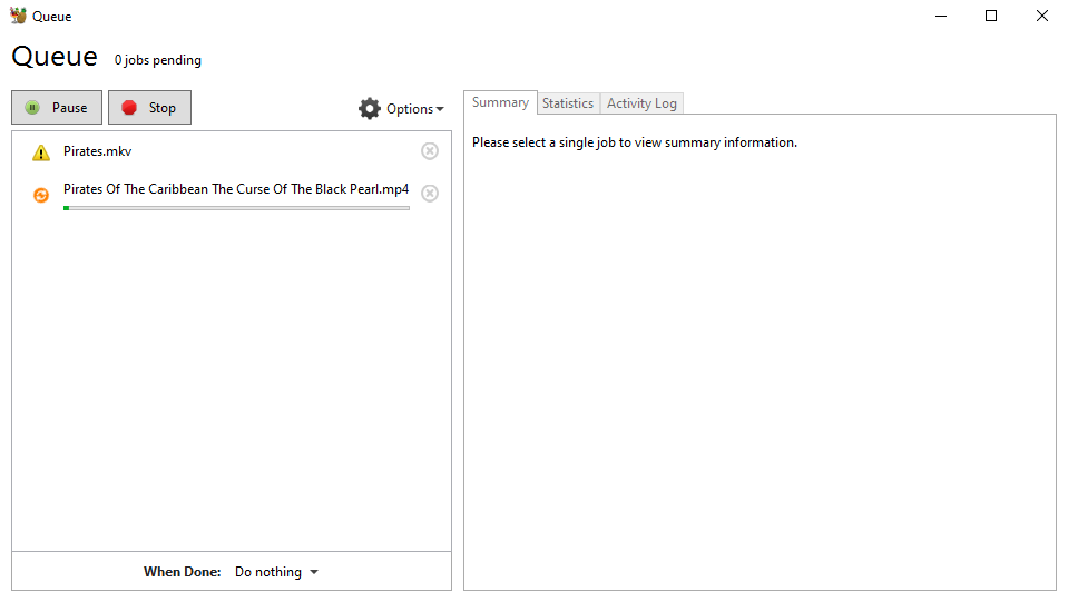 HandBrake (screenshot, photo)