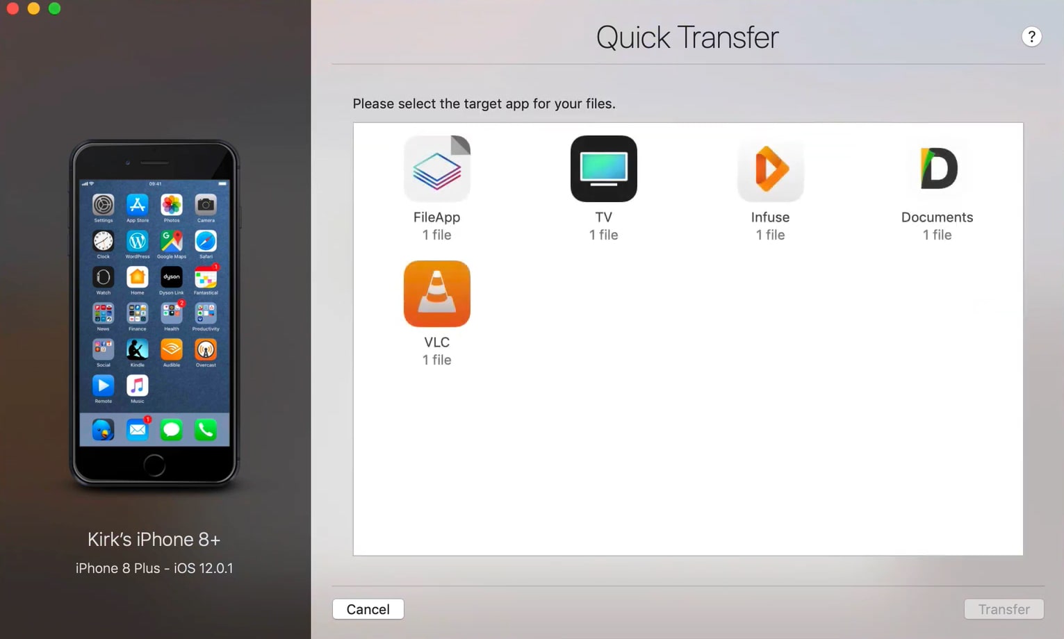iMazing (screenshot, photo)