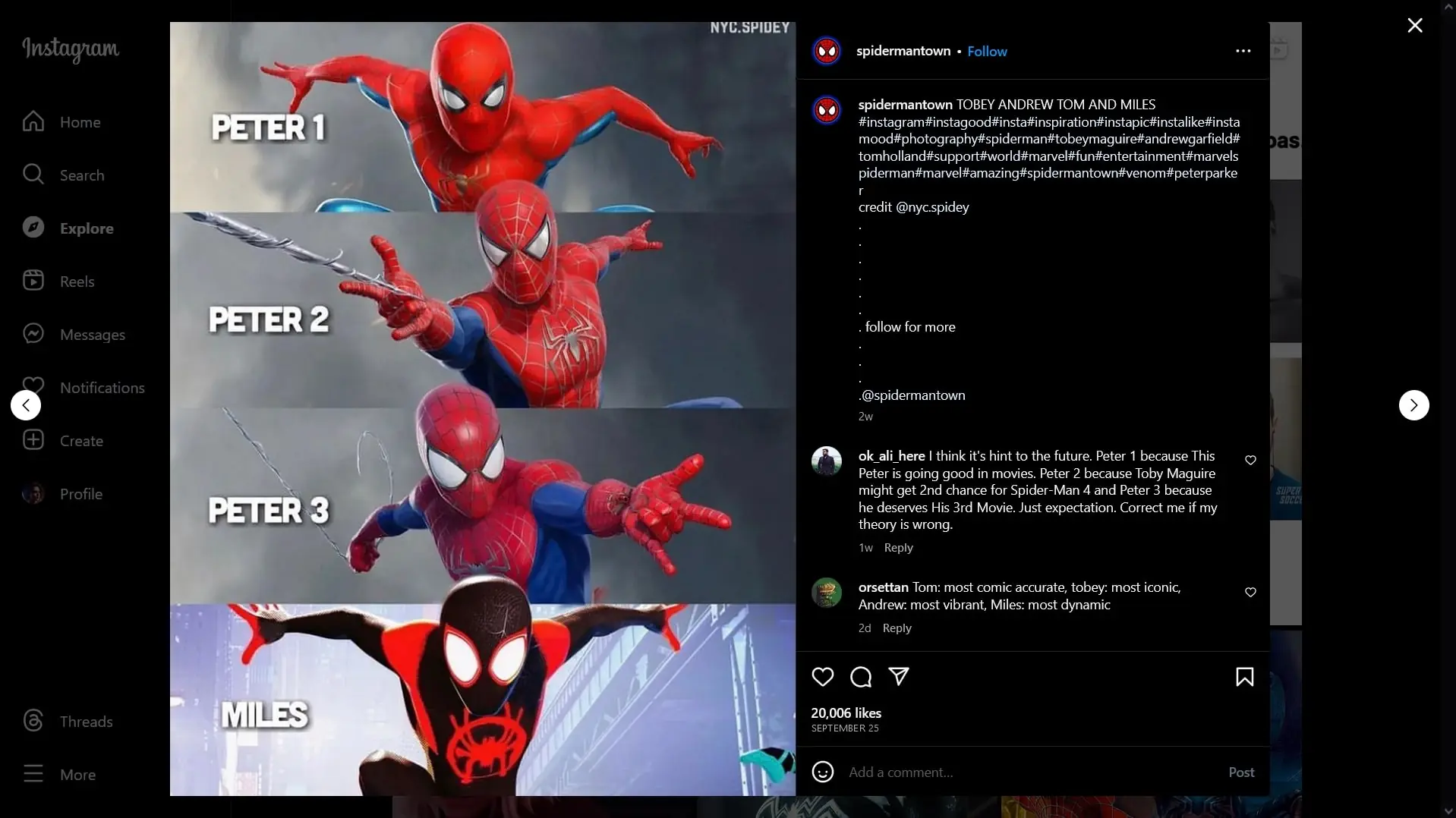 Instagram (screenshot, photo)