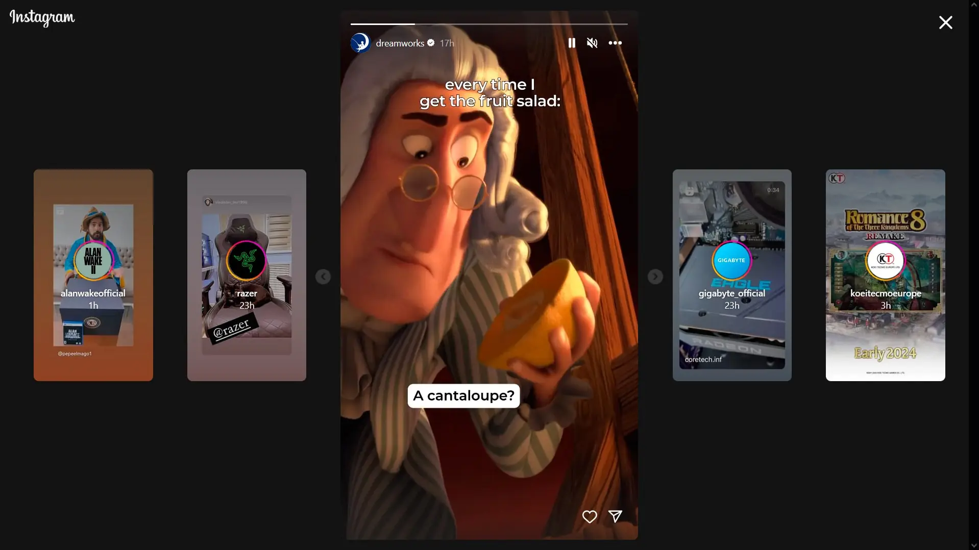 Instagram (screenshot, photo)
