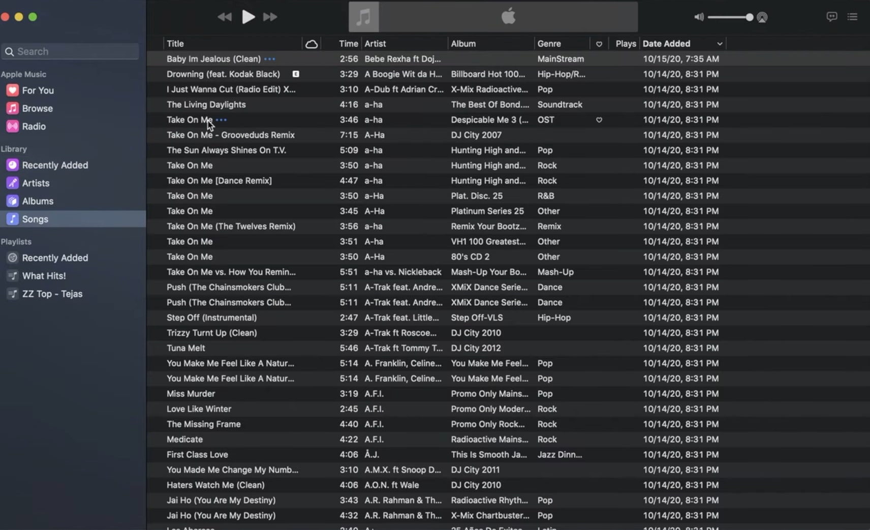 iTunes (screenshot, photo)