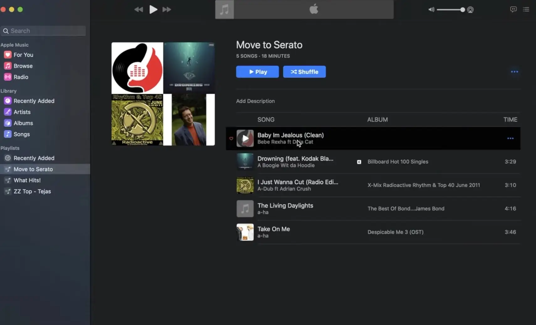 iTunes (screenshot, photo)