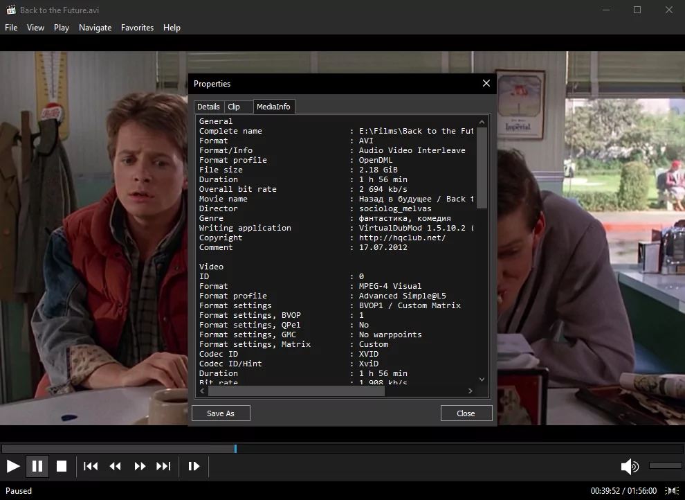 K-Lite Codec Pack (screenshot, photo)