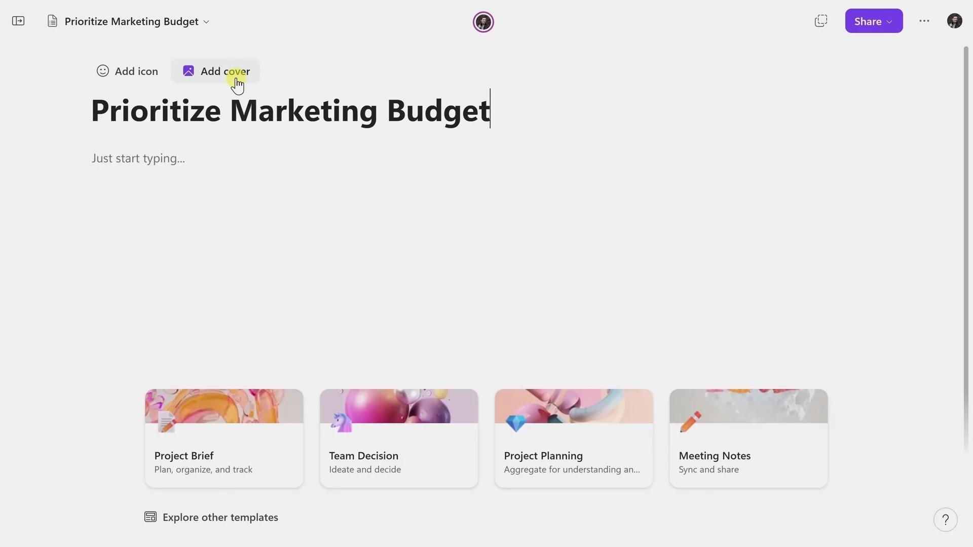 Microsoft Loop (screenshot, photo)