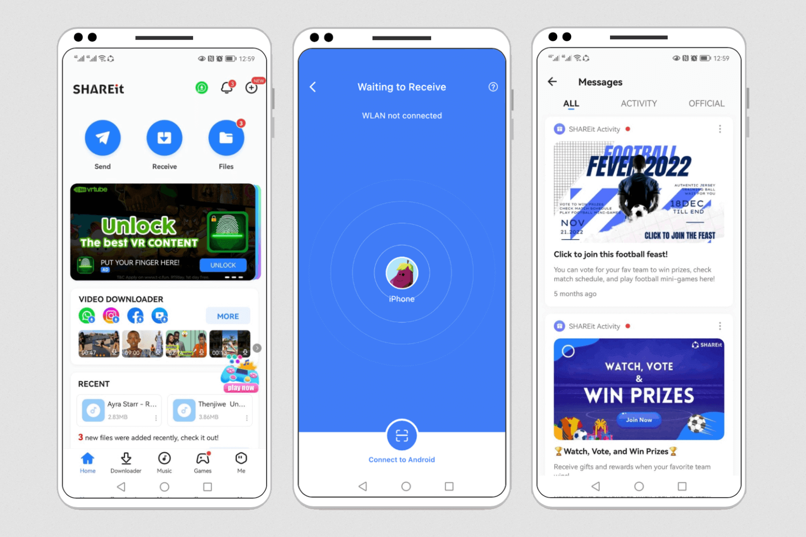 SHAREit (screenshot, photo)