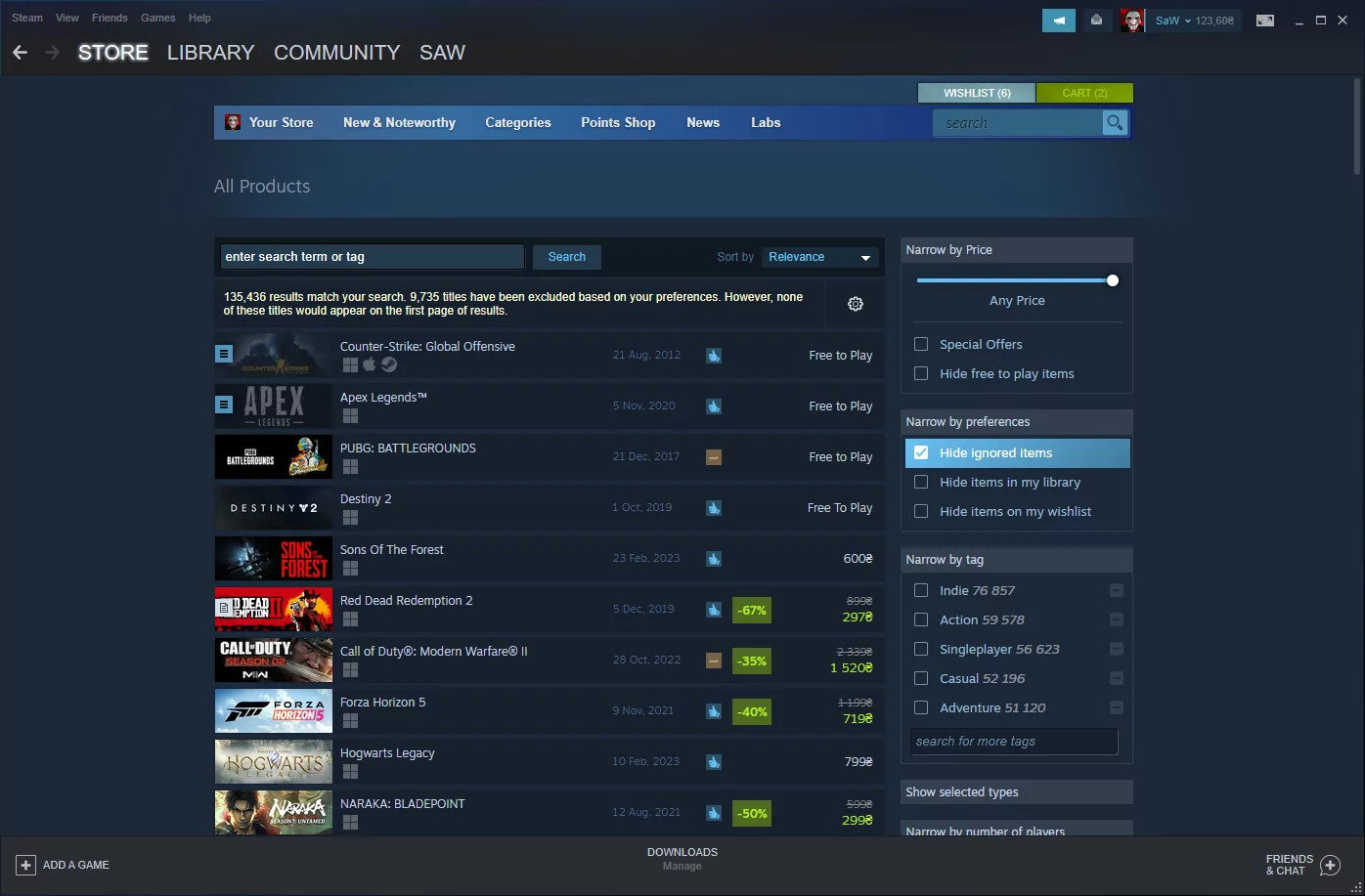 Steam (screenshot, photo)
