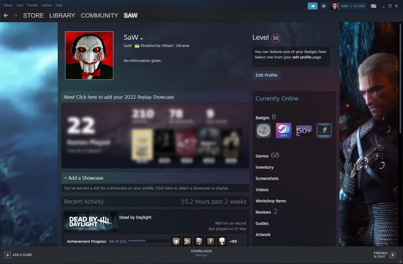 Steam (screenshot, photo)