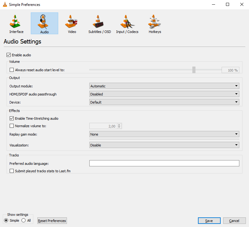 VLC Media Player (screenshot, photo)
