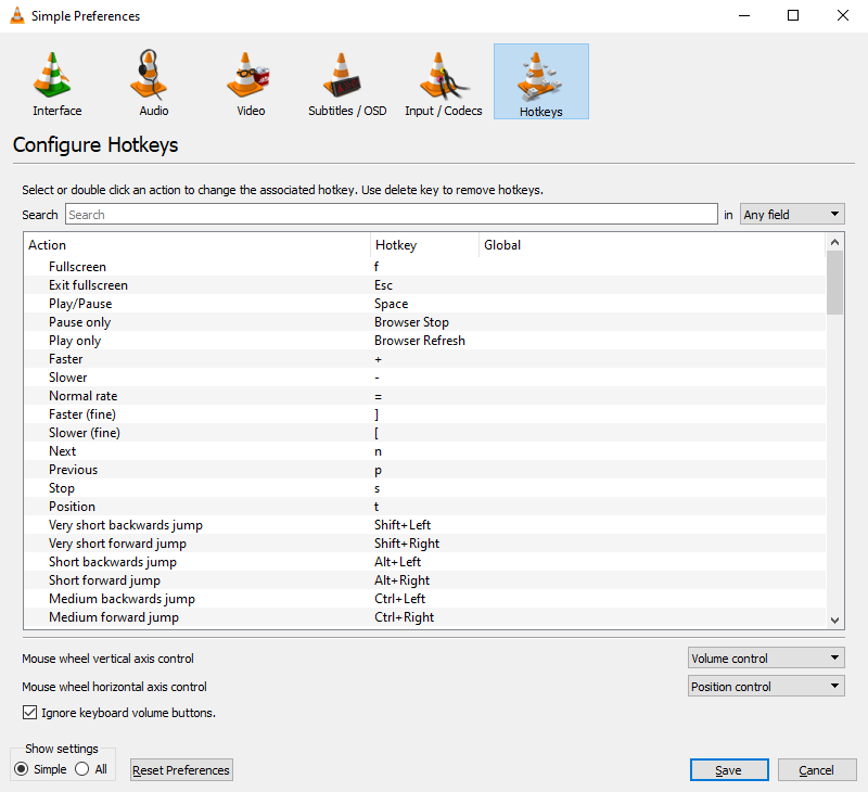VLC Media Player (screenshot, photo)